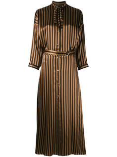 striped long shirt dress Nina Ricci
