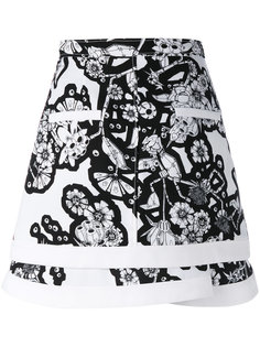 geometric floral-print skirt Carven