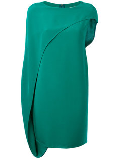 asymmetric draped dress Gianluca Capannolo