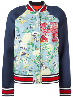floral bomber jacket Hilfiger Collection