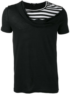 crossover neck T-shirt Unconditional