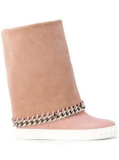 chain detail boots Casadei