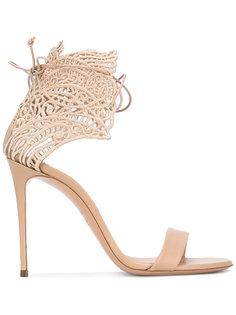 decorative lace-up sandals Casadei
