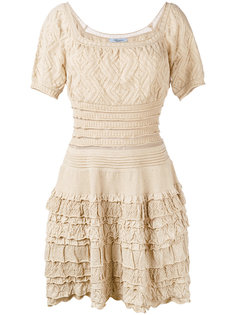 трикотажное платье с короткими рукавами Blumarine