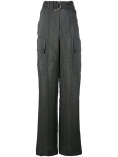 high-rise belted trousers Nina Ricci