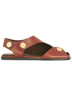 flat closed toe sandals Stella McCartney