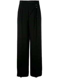 wrap-effect palazzo pants T By Alexander Wang