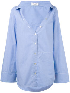 striped flare sleeved shirt Aviù