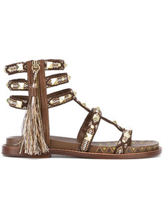 tassel-embellished sandals Ash