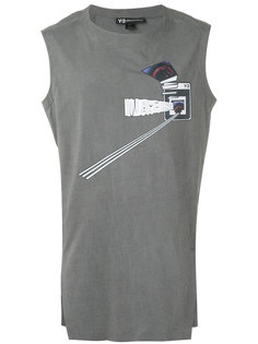 printed tank top  Y-3