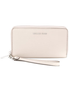 кошелек с логотипом на молнии Michael Michael Kors