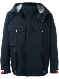 multi-pocket rain jacket Moncler Gamme Bleu
