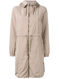 пальто на молнии с капюшоном Moncler
