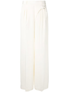 wrap-effect palazzo pants T By Alexander Wang