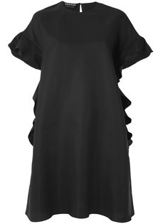 платье с оборками  Rochas