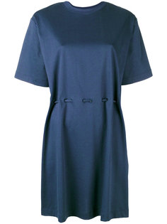 lace-up waist T-shirt dress Kenzo