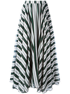 striped A-line maxi skirt MSGM