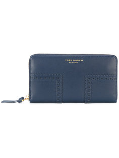 кошелек с панелями с перфорацией Tory Burch