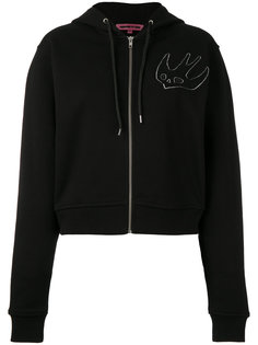 Swallow embroidered hoodie McQ Alexander McQueen