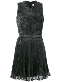 плиссированное платье с пайетками Carven