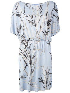 платье с цветочным принтом Blumarine