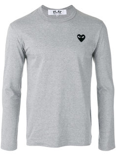 COMME DES GARÇONS PLAY P1T122GREY grey ??? Natural (Vegetable)-&amp;gt;Cotton Comme Des Garçons Play