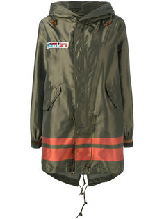 contrast panel coat Mr &amp; Mrs Italy