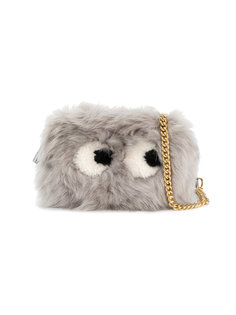 сумка через плечо из овчины eyes Anya Hindmarch