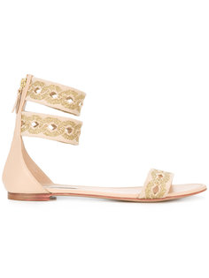 chain detail sandals Casadei