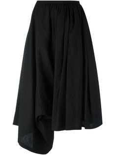 draped cropped trousers Yohji Yamamoto