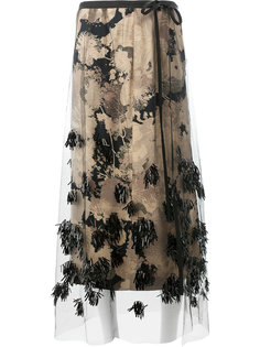 net detail skirt Dries Van Noten