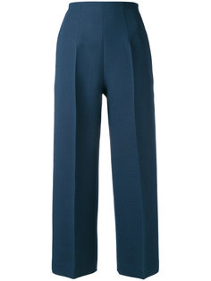 pleated cropped trousers Fendi