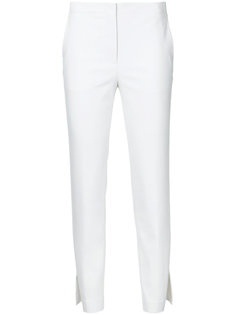 side slits cropped trousers Helmut Lang