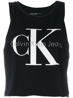 топ с принтом-логотипом Calvin Klein Jeans