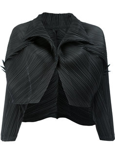 плиссированный укороченный пиджак Pleats Please By Issey Miyake