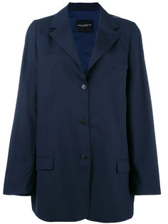 buttoned blazer coat Erika Cavallini