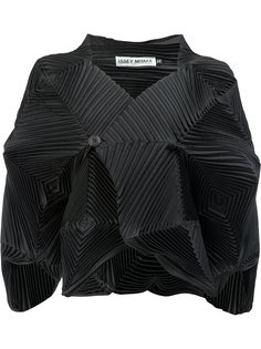 плиссированная рубашка архитектурного кроя Issey Miyake