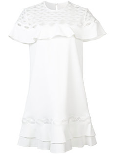 rope applique ruffle dress Jonathan Simkhai