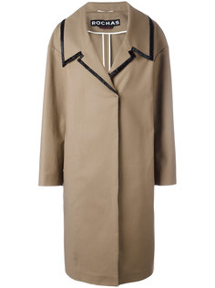 oversized collar coat Rochas