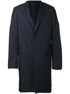 однобортное пальто Calvin Klein Collection