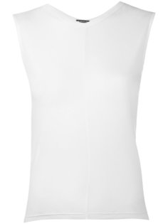 open back sheer tank top Ann Demeulemeester