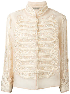 double-breasted high neck shirt Ermanno Scervino