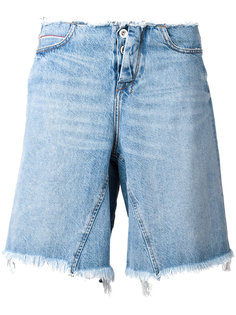 джинсовые шорты с завышенной талией Unravel Project