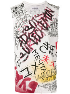 printed tank top Faith Connexion