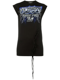 футболка с принтом Twins world tour Dsquared2