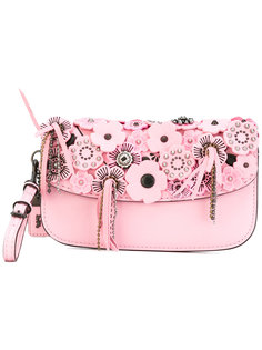 floral clutch Coach