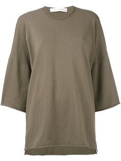 wide sleeve boxy top  Isabel Benenato