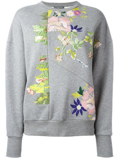 floral sweater Alexander McQueen