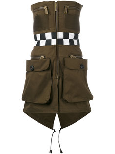 military mini dress Dsquared2