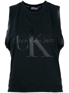топ с принтом-логотипом Calvin Klein Jeans